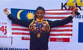 Debutants dazzle as Malaysia kick start karate with two golds
