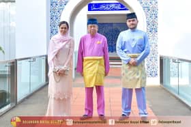 Sultan rai 1 Syawal bersama kerabat diraja, Orang Besar Istana
