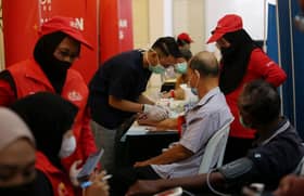 Health screening results recorded in SELangkah for future reference