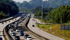 Slow-moving traffic on several major highways this morning