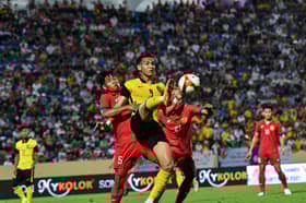 Sukan SEA: Malaysia tundukkan Laos 3-1, cerahkan peluang ke separuh akhir