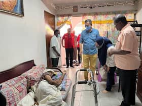 Seri Setia rep, Pekawanis visit 10 chronic patients