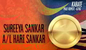 Sukan SEA: Sureeya Sankar menang emas kumite 67kg