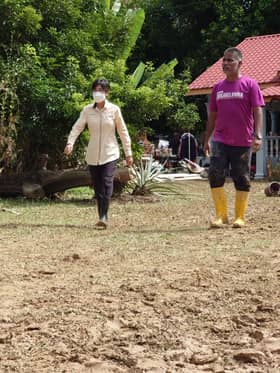 李继香：吉粦水灾区大型垃圾 近清理完毕