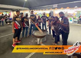 200 sukarelawan Team Selangor sedia 15 kawah dodol di Semenyih