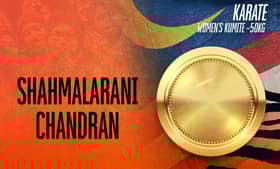 Atlet karate Shahmalarani raih emas kumite 50kg wanita