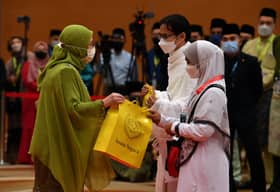 Permaisuri Agong berkenan ucap selamat jalan kepada jemaah haji