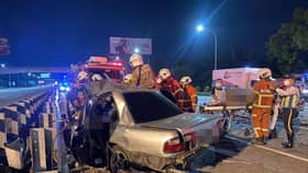 Polis cari saksi kemalangan sebabkan empat maut di NKVE