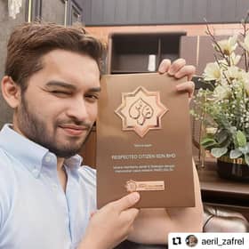 LZS beri penghargaan Aeril Zafrel bayar zakat lebih RM50,000