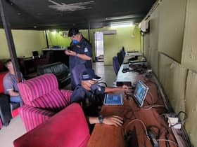 MPS serbu kafe siber haram, penjaga lolos melalui bumbung