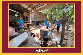 Bekalan air terhad cabaran bersihkan rumah mangsa bah di Baling