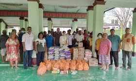 120 keluarga dapat bakul makanan, ringan beban kenaikan harga barang