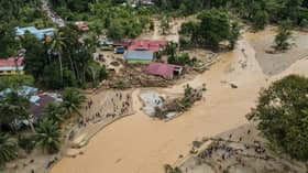 Sumber air terkumpul di Gunung Inas mengalir laju punca banjir di Baling - MB Kedah