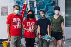 Hasrat pelukis pulihara mural dapat sokongan wakil rakyat Kampung Tunku