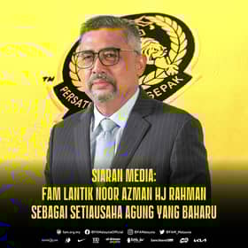 Melaka FA'S Noor Azman is new FAM sec-gen