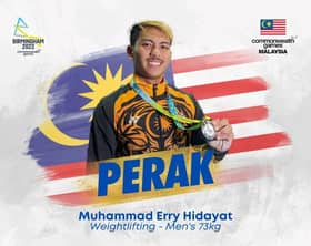 Weightlifting camp continue to shine as Muhammad Erry bags silver medal
