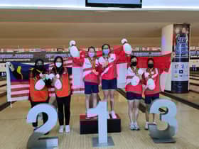 Kejohanan Boling Remaja Asia: Malaysia raih pingat perak acara berpasangan wanita