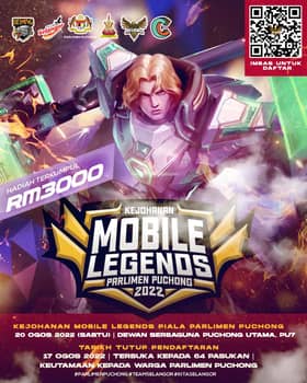 Puchong e-sports competition next weekend, with monetary prizes