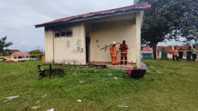 Gurauan bertukar tragedi, remaja maut terperangkap kebakaran tandas