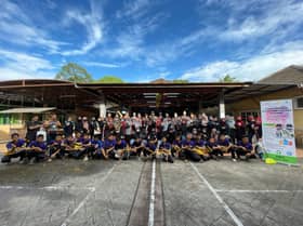 180 KDEBWM, SME Bank volunteers clean orphanages