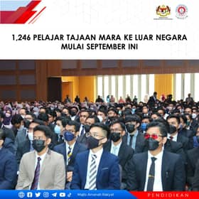 Menteri: Dana mencukupi, Mara terus taja pelajar ke luar negara