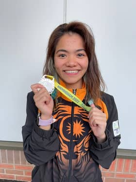 Nur Dhabitah ready for more diving outings