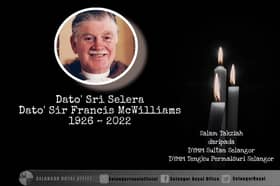 Sultan, Permaisuri Selangor zahir takziah pemergian Francis McWilliams