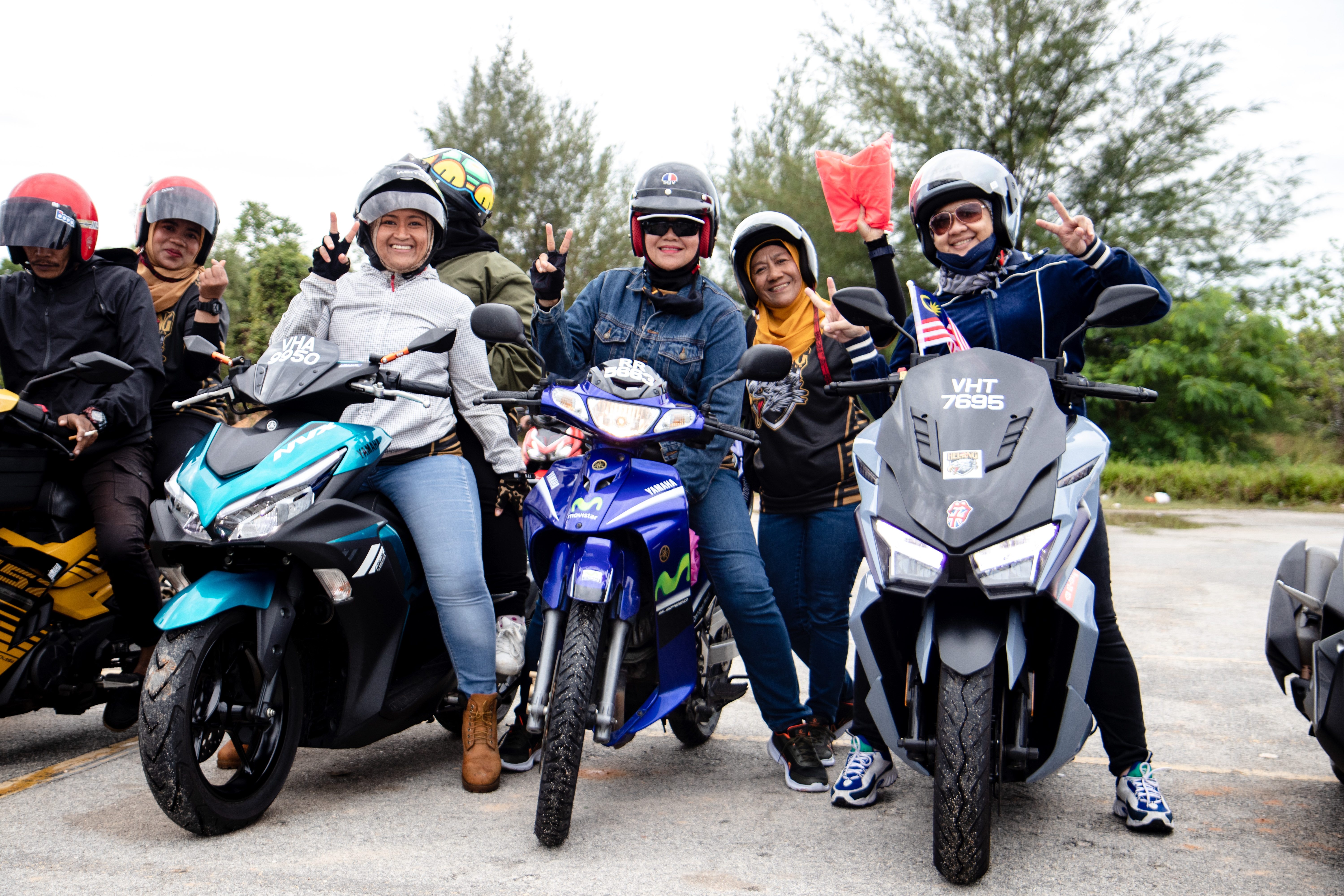 120 individu sertai Konvoi Merdeka ke Pantai Remis anjuran Team Selangor