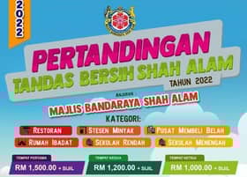 MBSA tawar RM22,200 dalam Pertandingan Tandas Bersih Shah Alam