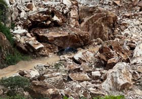 Wreckage of second excavator found yesterday afternoon