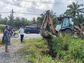 Hadapi Monsun Timur Laut, JPS bersih lima parit di Pelabuhan Klang