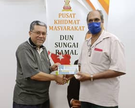 Rai hari jadi, lebih 3,000 warga emas di Sungai Ramal terima baucar RM100