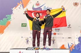 Skuad boling padang acara campuran raih emas di SUKMA