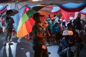 Ribuan penyokong sertai ceramah HARAPAN meski hujan renyai