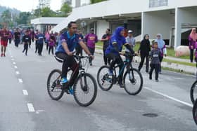 Lebih 500 penduduk sertai aktiviti berbasikal, jalan kaki di Bangi