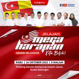 PH holds mega roadshow in Kuala Selangor on Oct 26