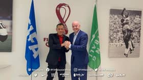 FAM, Fifa presidents meet in Doha, discuss Malaysian football development