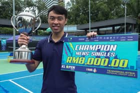 Tennis: Hao Sheng, Zenn Lim come out tops in KL Open