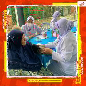 Team Selangor organises free health screening in Batu Caves