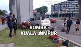 Two killed, three injured in road crash in Cheras