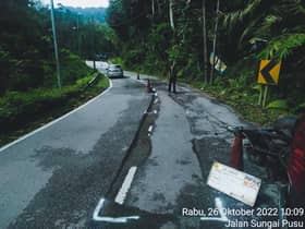 Jalan Sungai Pusu, Gombak selesai diturap tidak sampai 24 jam