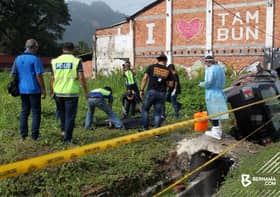 Mayat wanita reput ditemukan dalam semak di Ipoh