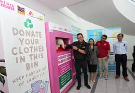 KDEBWM, Kloth Cares sedia tong kitar semula fabrik