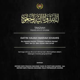 King, Queen convey condolences over death of Dr Wan Azizah's mother