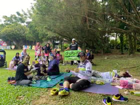 Bapa teruja dapat bawa anak OKU berbasikal sempena Shah Alam Hari Tanpa Kenderaan
