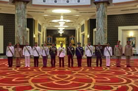 Agong confers PGAT award on Air Force chief at military service investiture ceremony