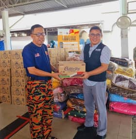 MBI distributes provisions, bedding sets at six evacuation centres