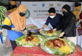 2,022 hidangan nasi ambeng bakal diiktiraf Malaysia Book of Records