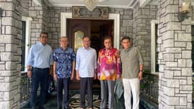Premier Sarawak berkunjung ke rumah PM baharu