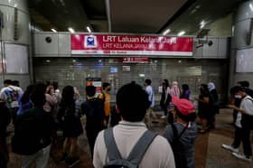 Kelana Jaya LRT service disruption due to blackout at several stations